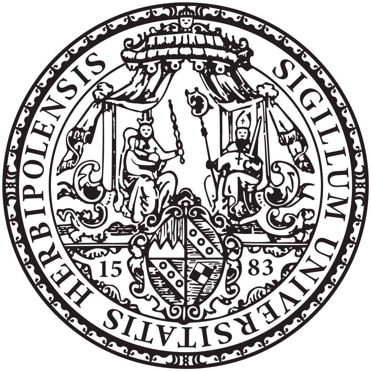 Julius Maximilians University of Würzburg logo