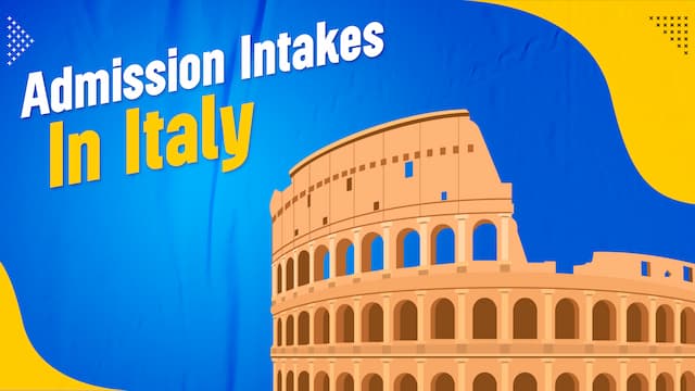 Intakes in Italy: September and February Admissions article image