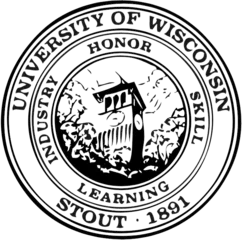 University of Wisconsin - Stout logo