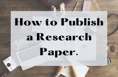 How To Publish A Research Paper? | YMGrad