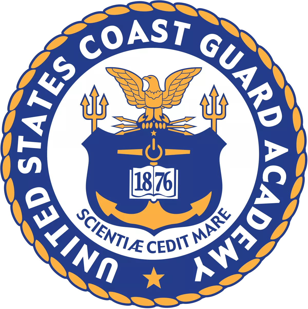 United States Coast Guard Academy logo