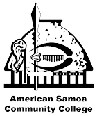 American Samoa Community College logo