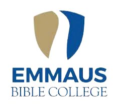 Emmaus Bible College logo