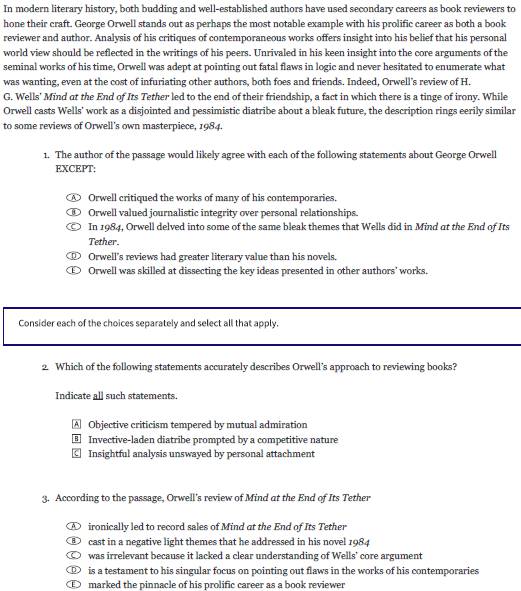 reading-comprehension-short-passage-from-a-prep-book post image