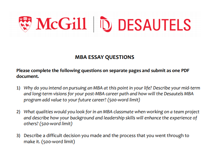 How to write awestriking MBA Essays? | YMGrad
