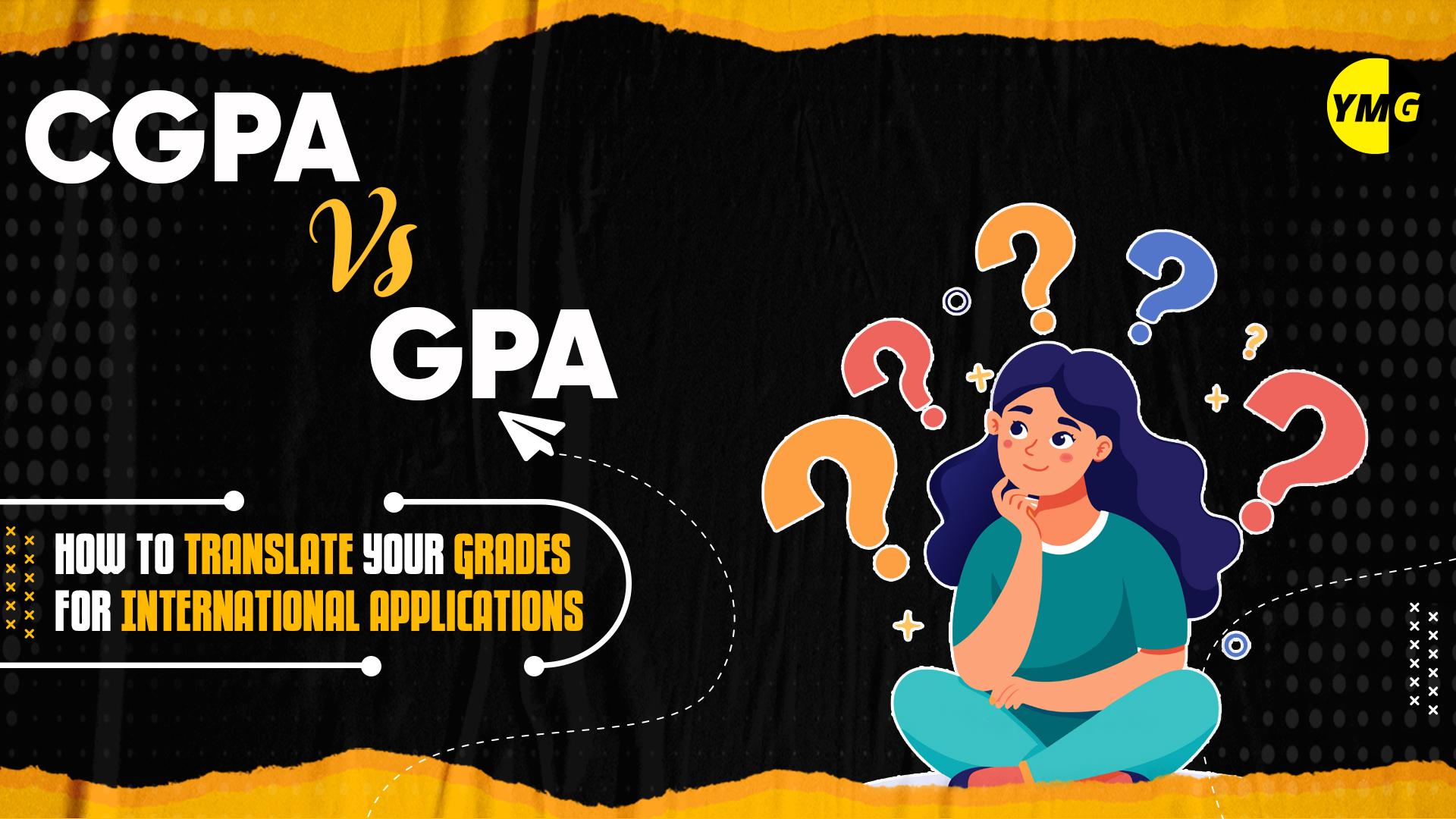 CGPA vs GPA