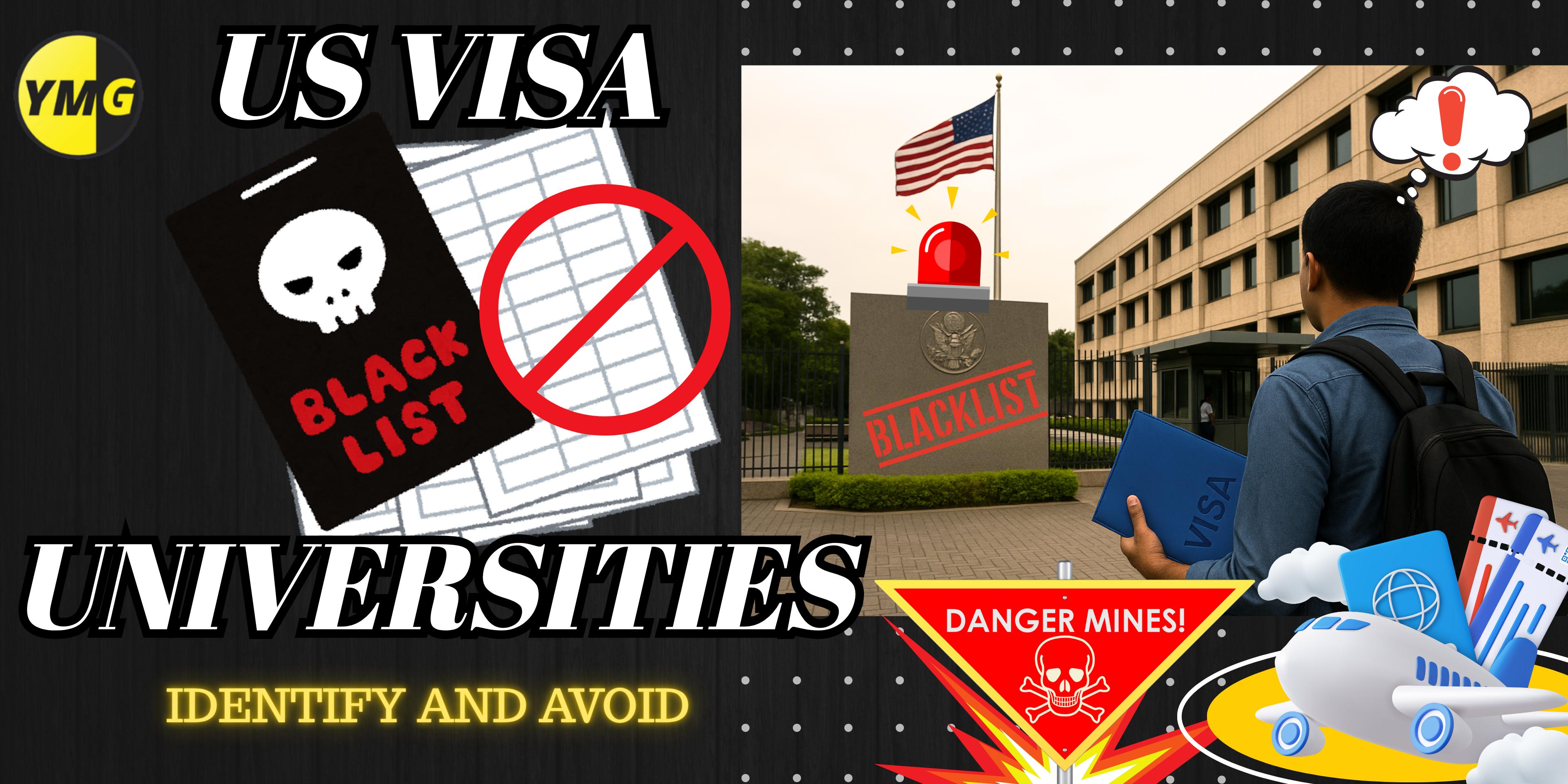US Visa Blacklisted Universities: How to Identify and Avoid | YMGrad